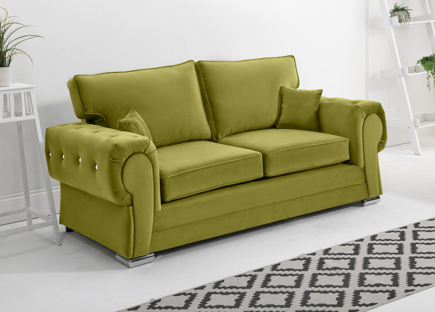 Lucera Plush 3+2 Fullback + Diamonds