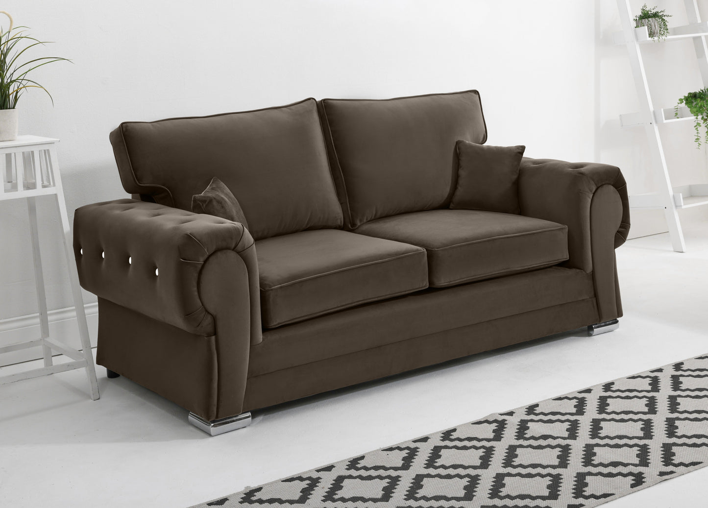 Lucera Plush 3+2 Fullback + Diamonds