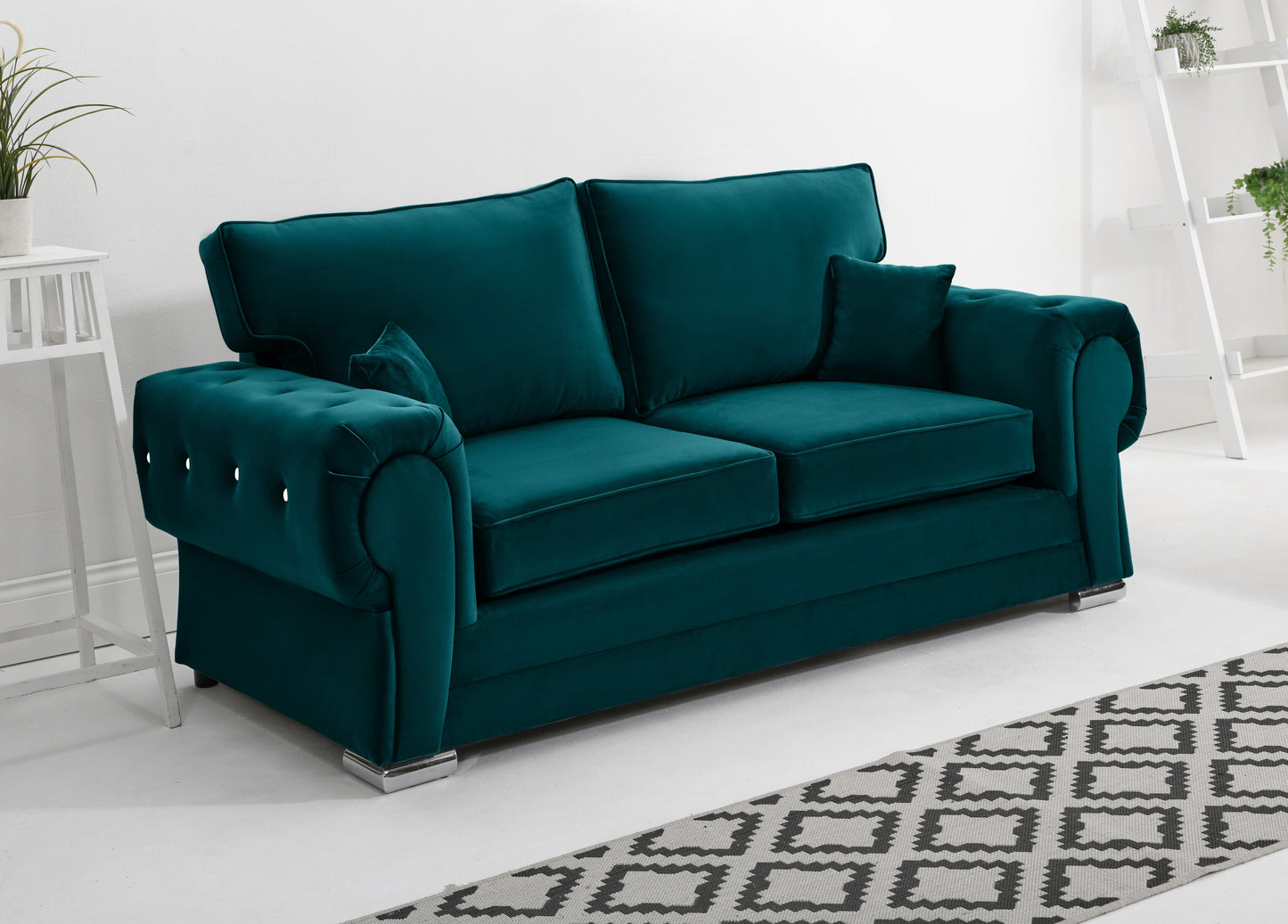 Lucera Plush 3+2 Fullback + Diamonds