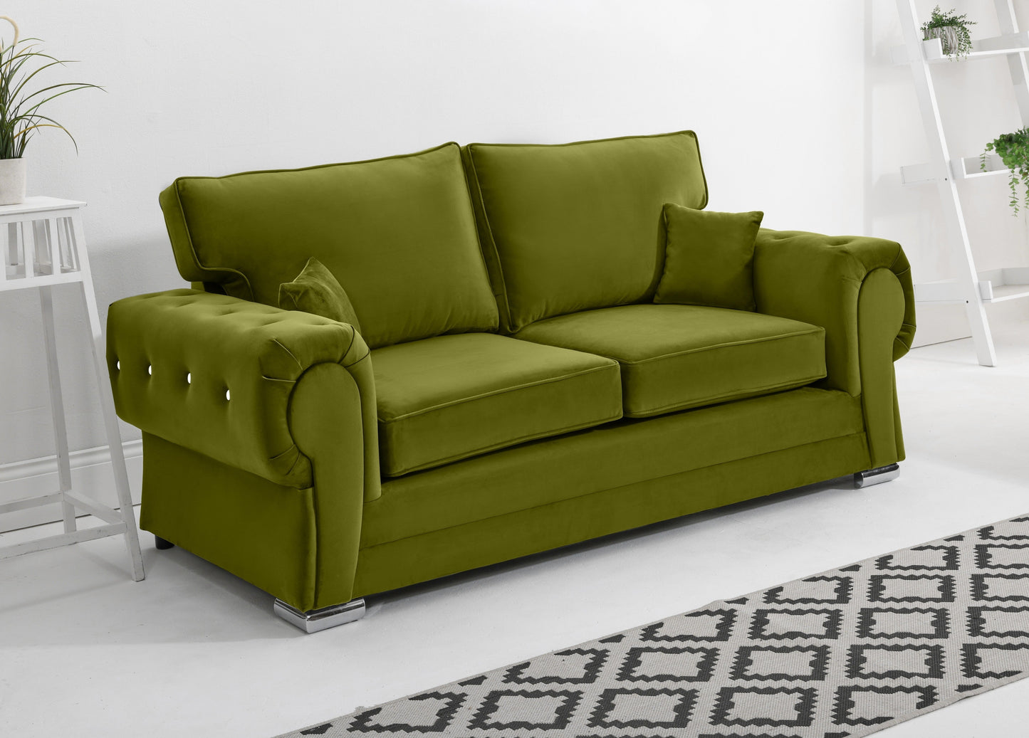 Lucera Plush 3+2 Fullback + Diamonds