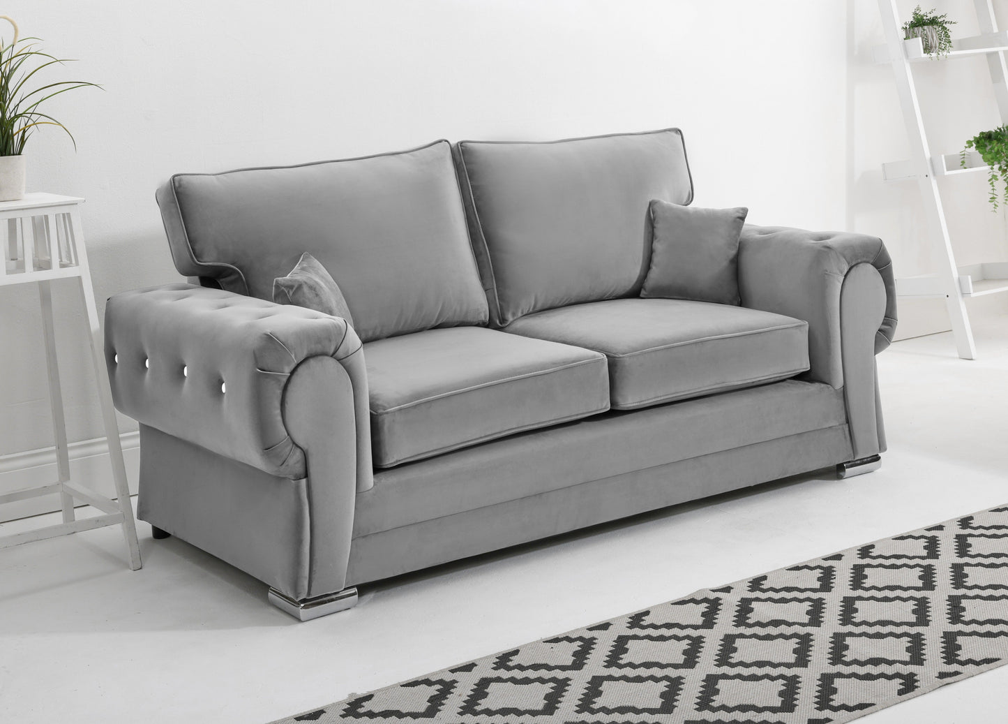 Lucera Plush 3+2 Fullback + Diamonds