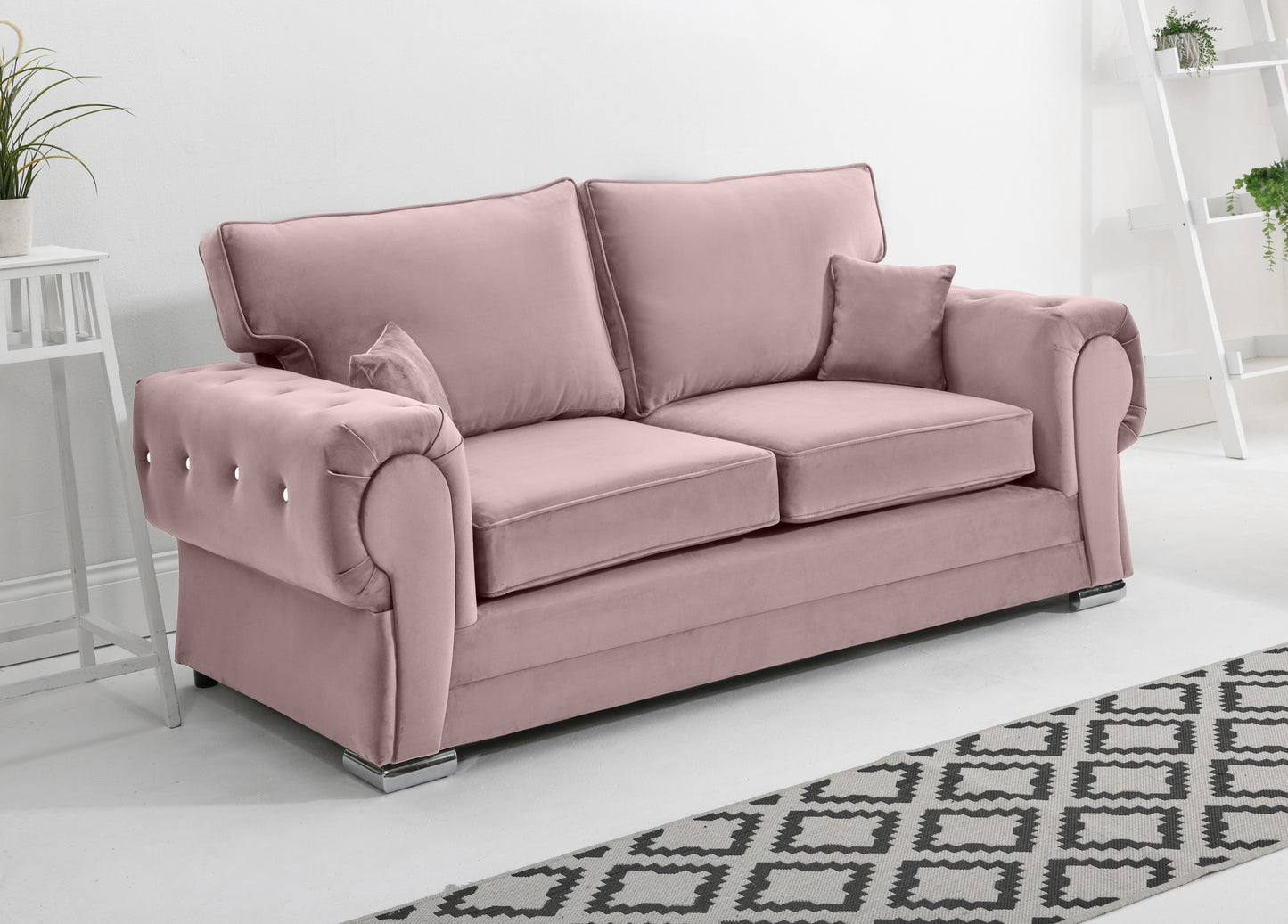 Lucera Plush 3+2 Fullback + Diamonds