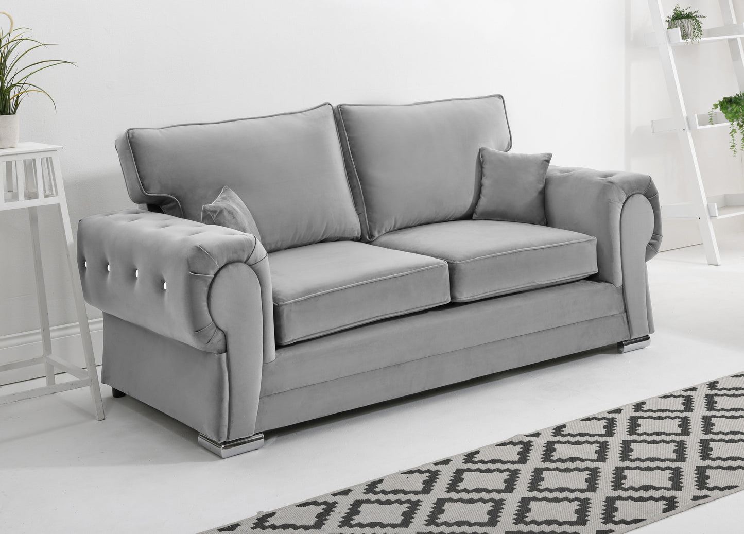 Lucera Plush 3+2 Fullback + Diamonds