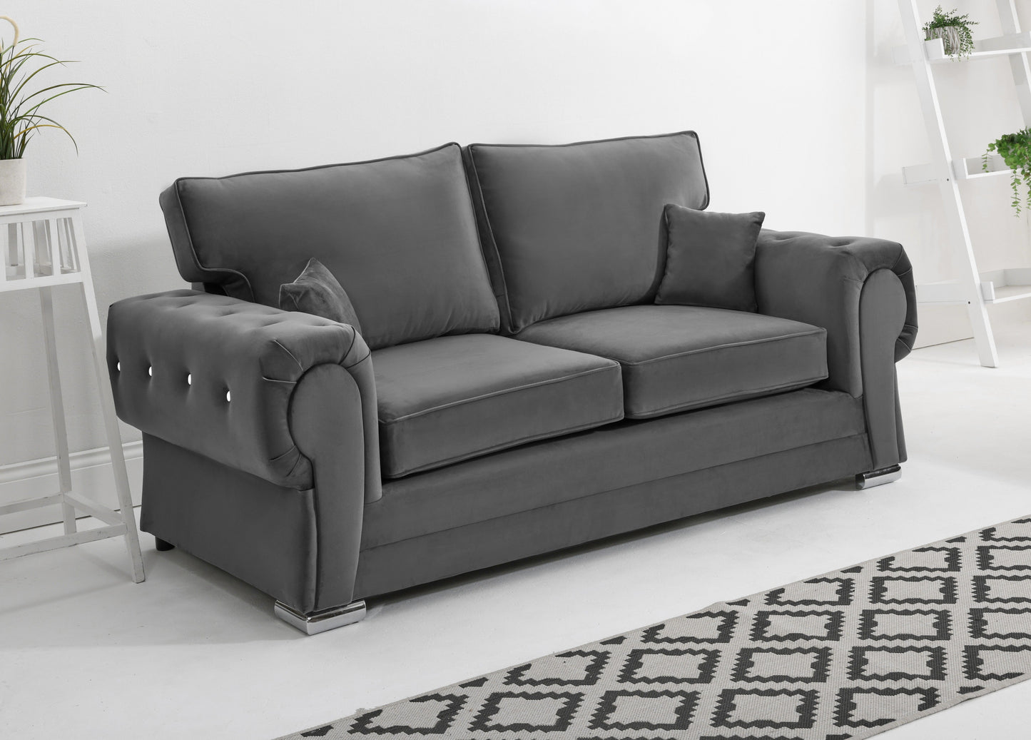 Lucera Plush 3+2 Fullback + Diamonds
