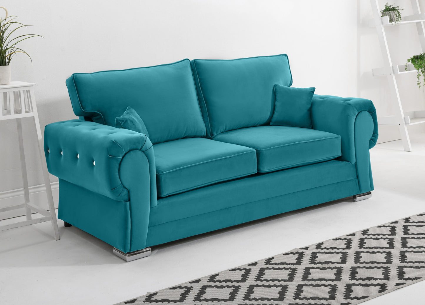 Lucera Plush 3+2 Fullback + Diamonds