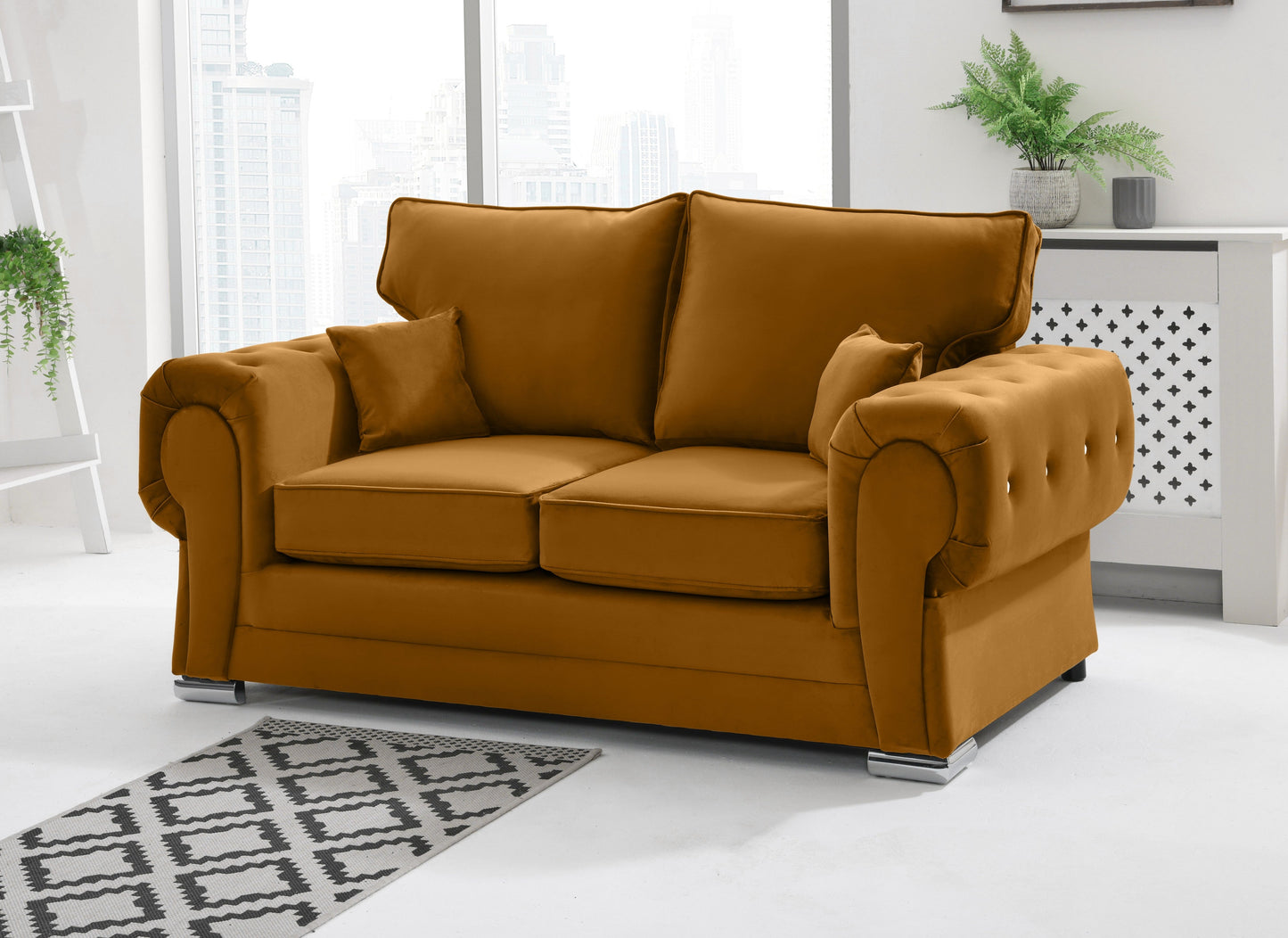 Lucera Plush 3+2 Fullback + Diamonds