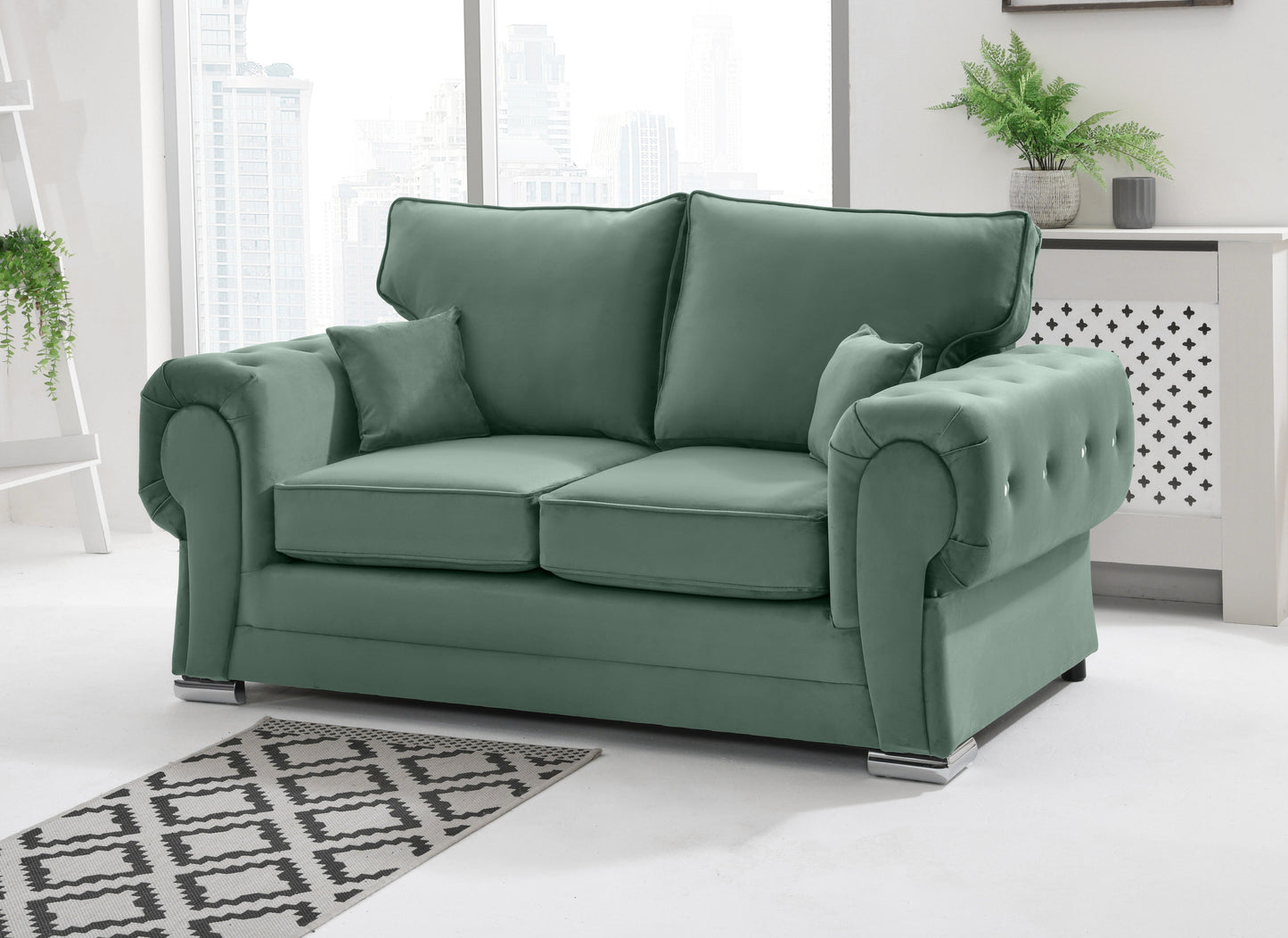 Lucera Plush 3+2 Fullback + Diamonds