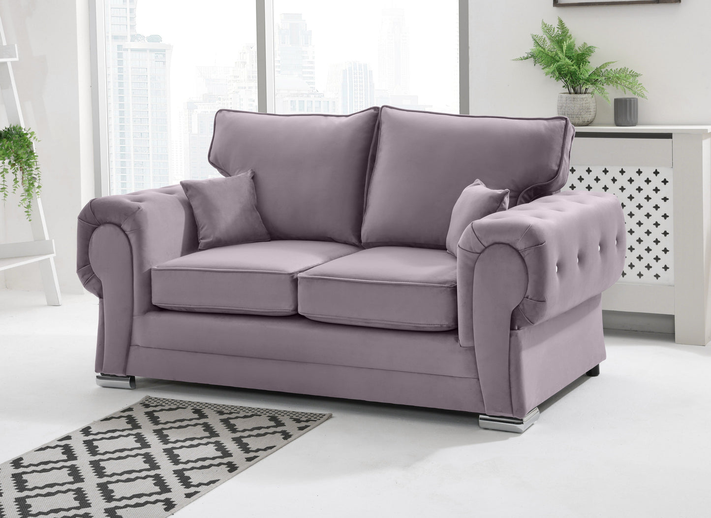 Lucera Plush 3+2 Fullback + Diamonds