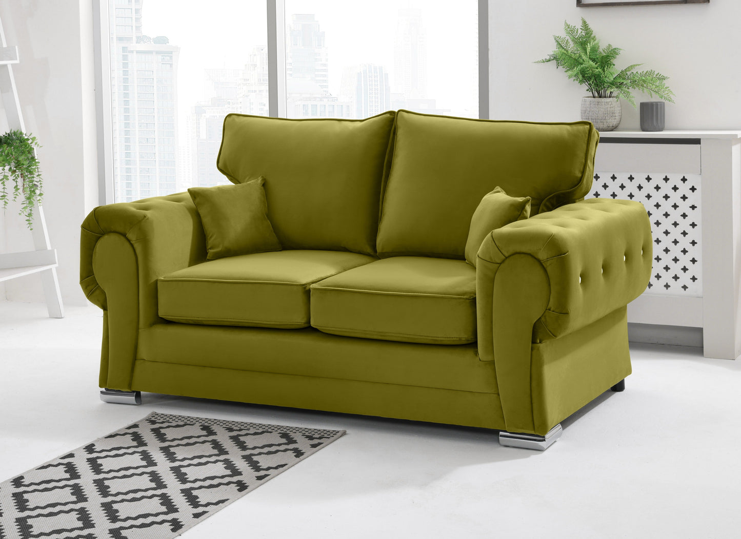 Lucera Plush 3+2 Fullback + Diamonds