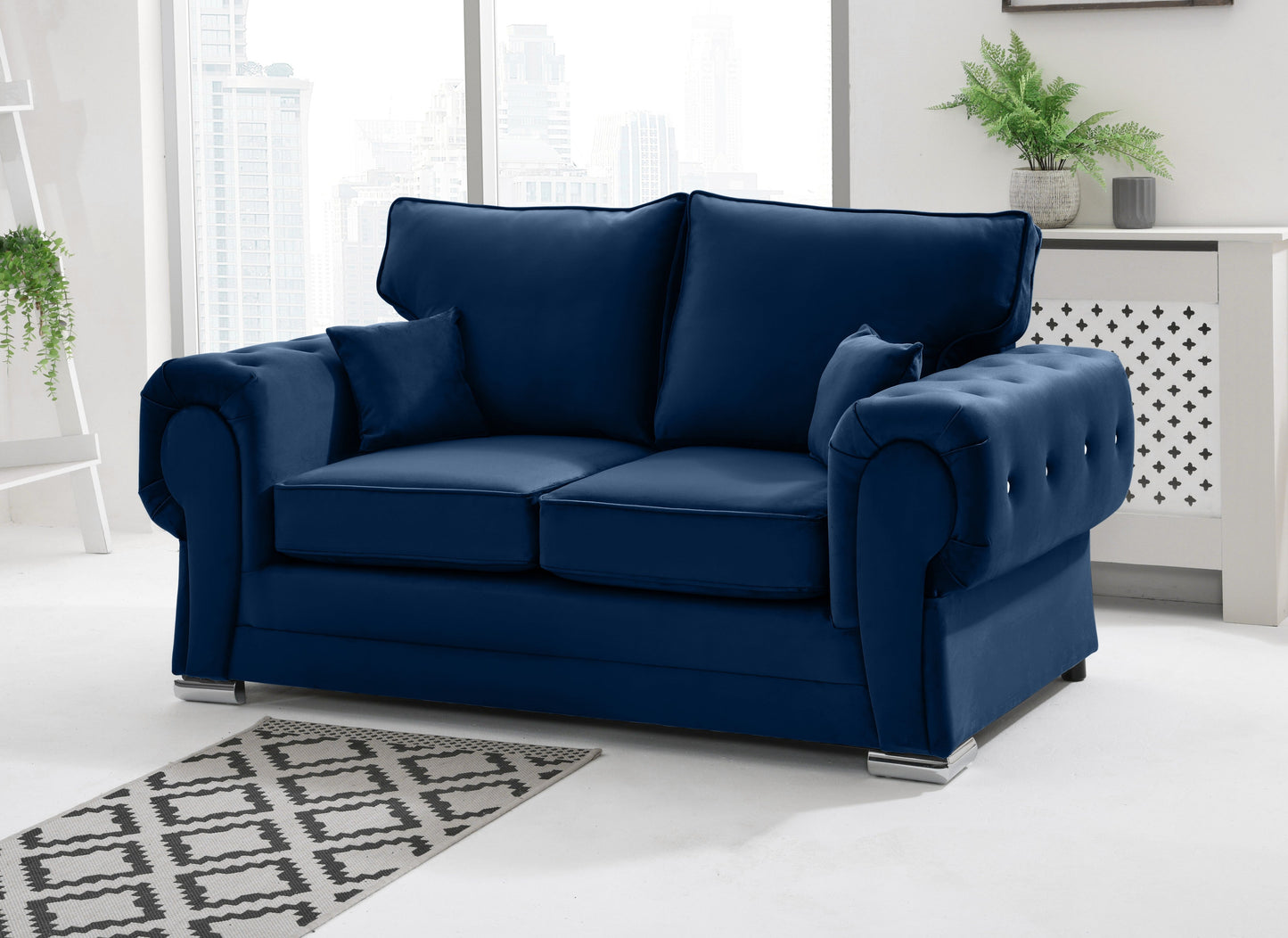 Lucera Plush 3+2 Fullback + Diamonds