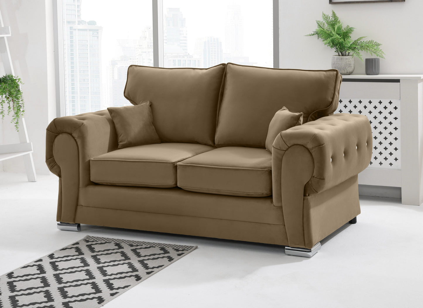 Lucera Plush 3+2 Fullback + Diamonds