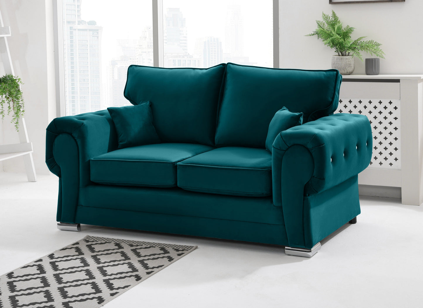 Lucera Plush 3+2 Fullback + Diamonds