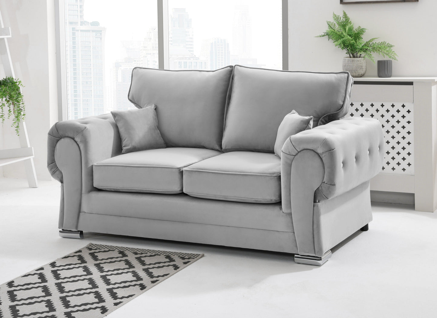 Lucera Plush 3+2 Fullback + Diamonds