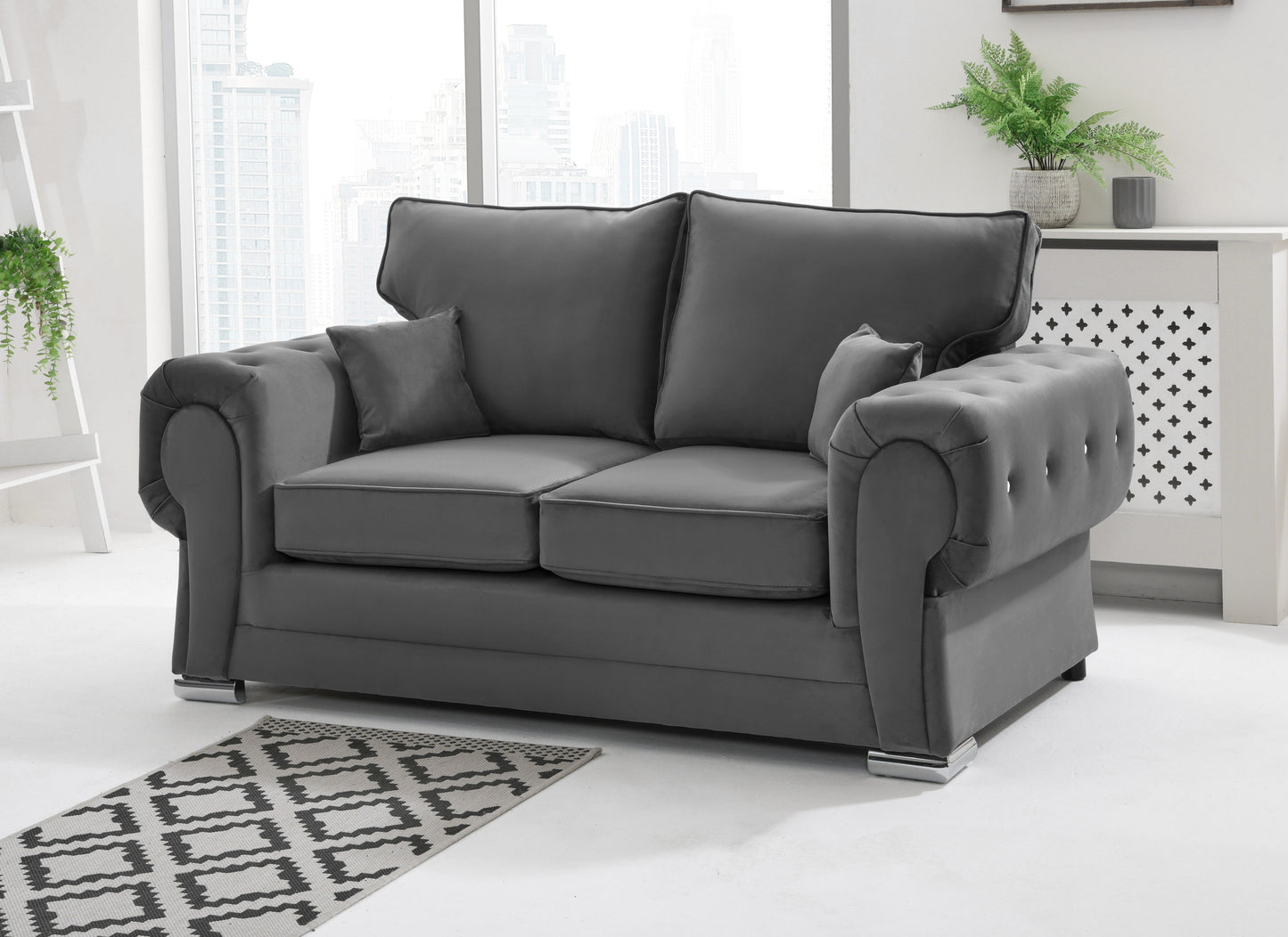 Lucera Plush 3+2 Fullback + Diamonds