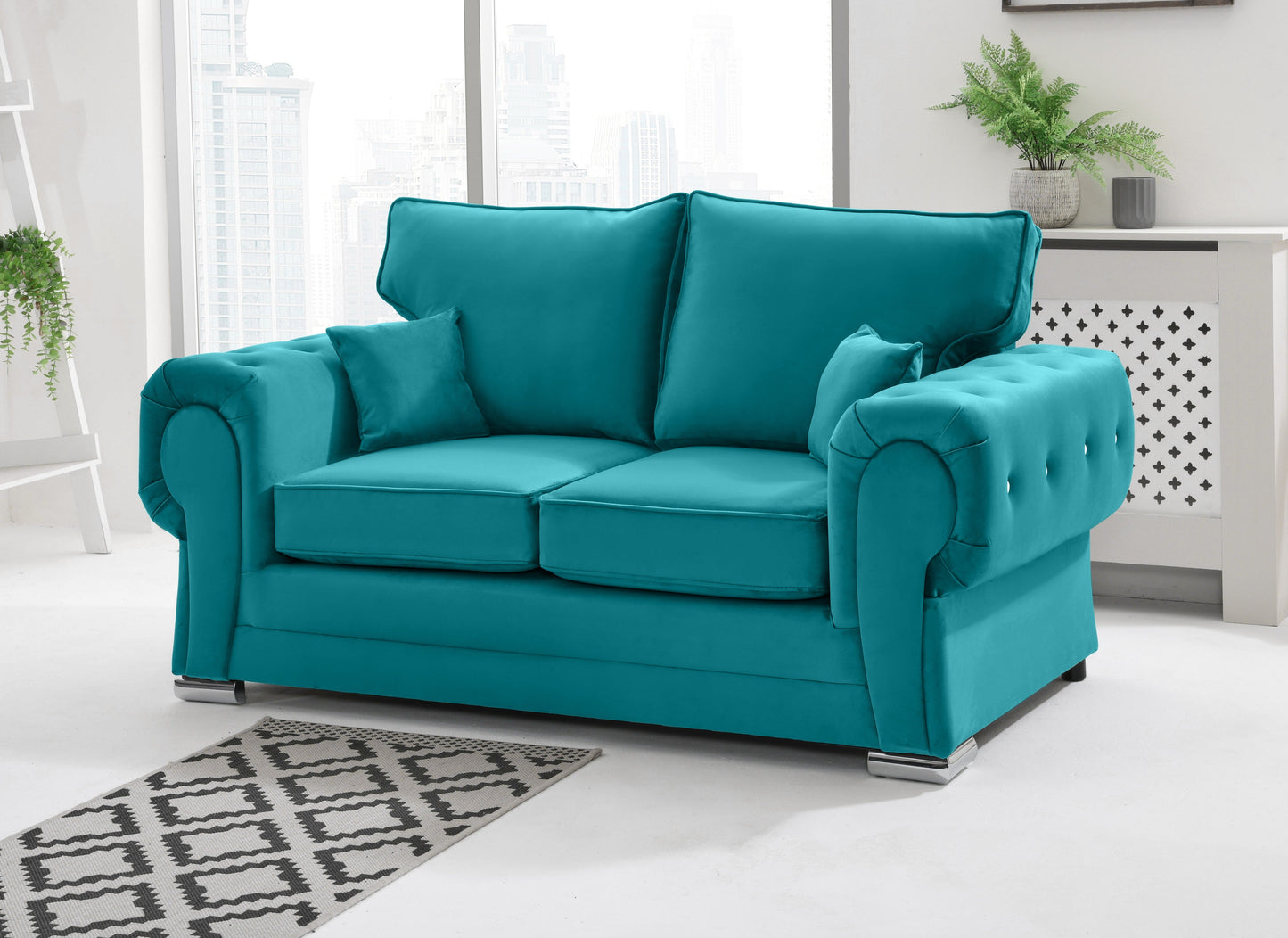 Lucera Plush 3+2 Fullback + Diamonds