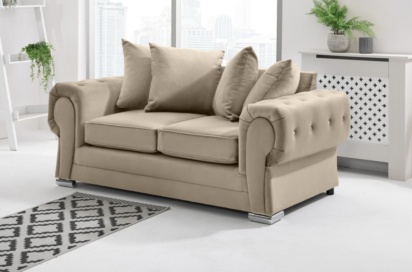 Lucera Plush 3+2 Scatterback + Diamonds