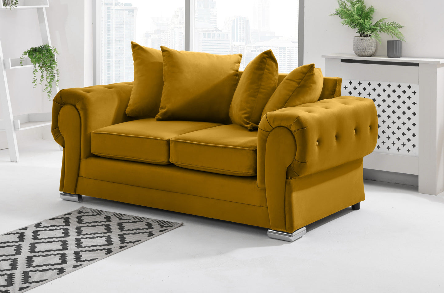 Lucera Plush 3+2 Scatterback + Diamonds