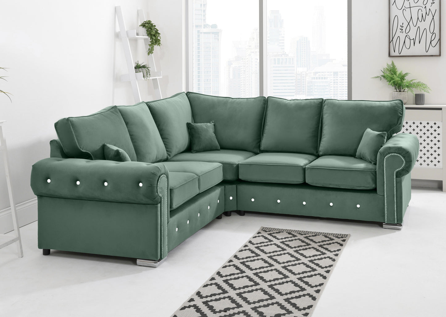 Novara Corner Fullback + Diamonds