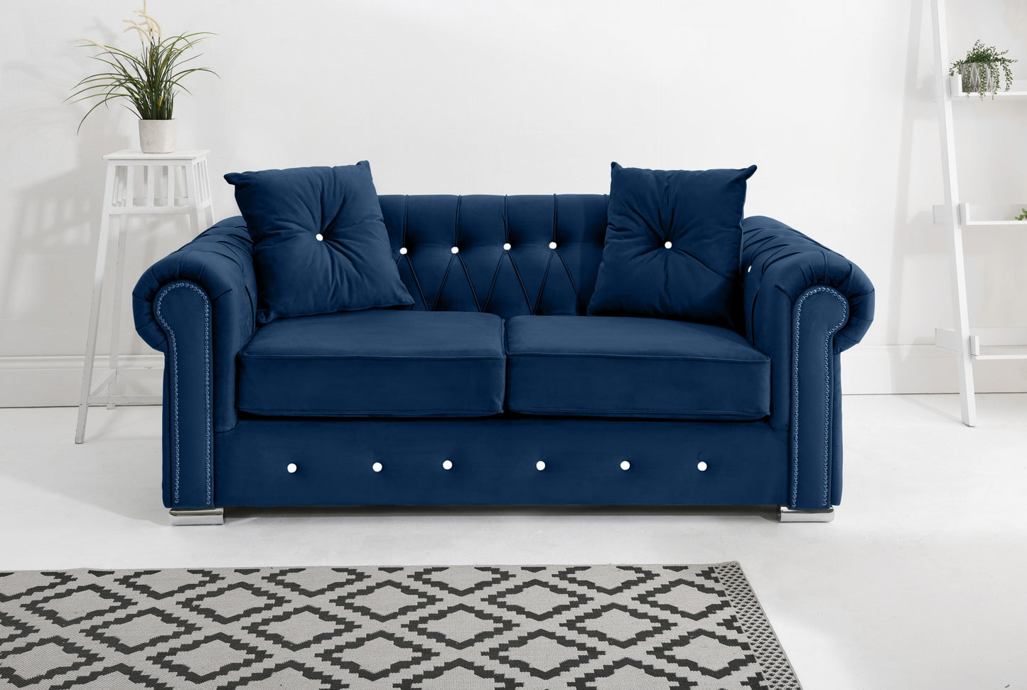 Novara 3+2 Chesterfield + Diamonds