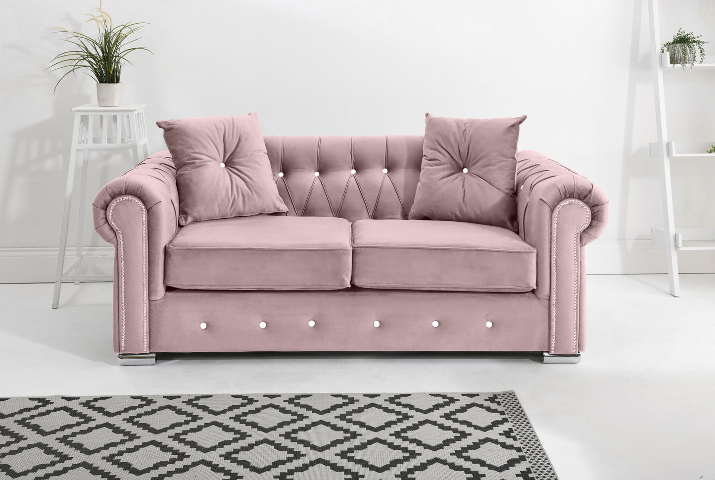 Novara 3+2 Chesterfield + Diamonds