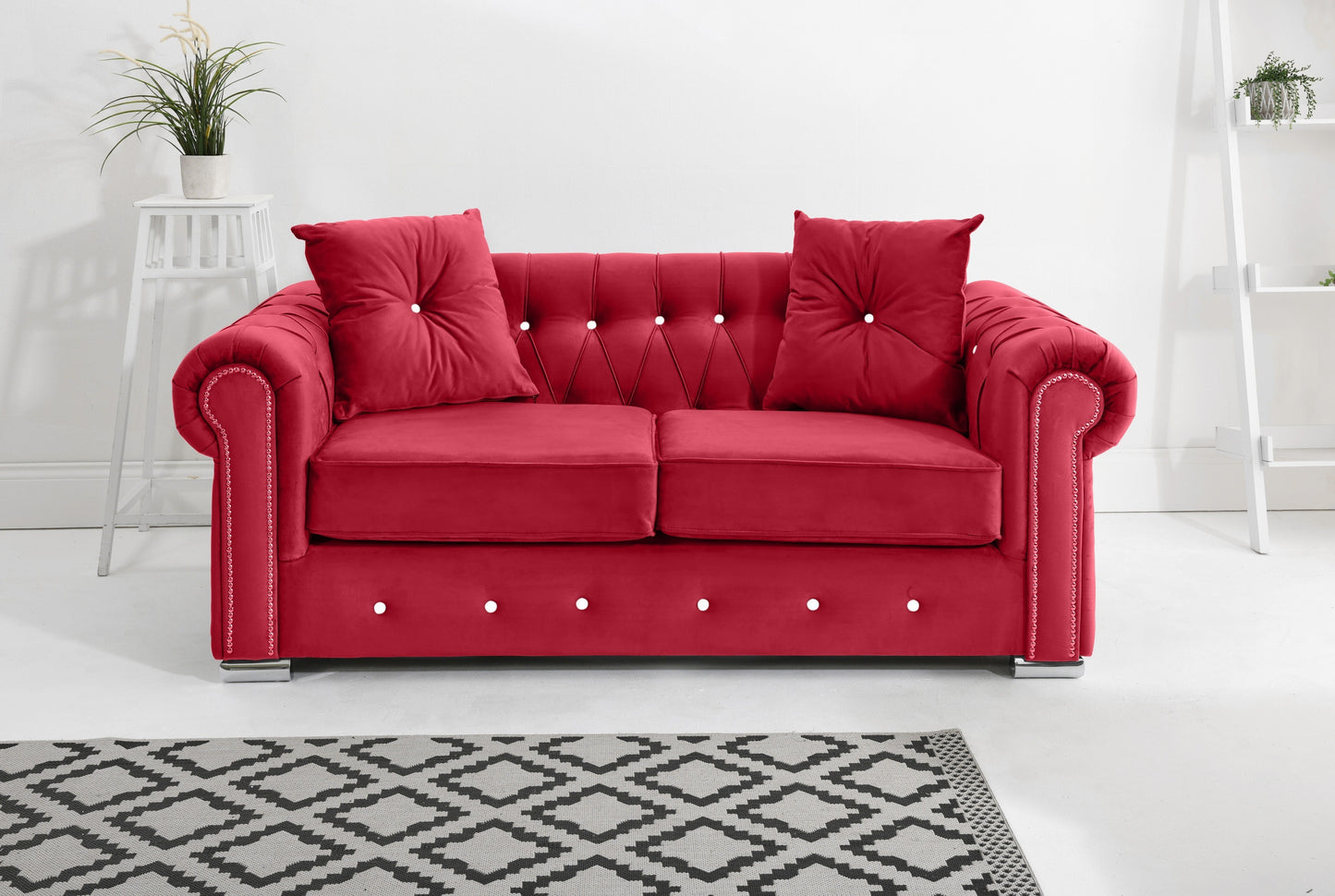 Novara 3+2 Chesterfield + Diamonds