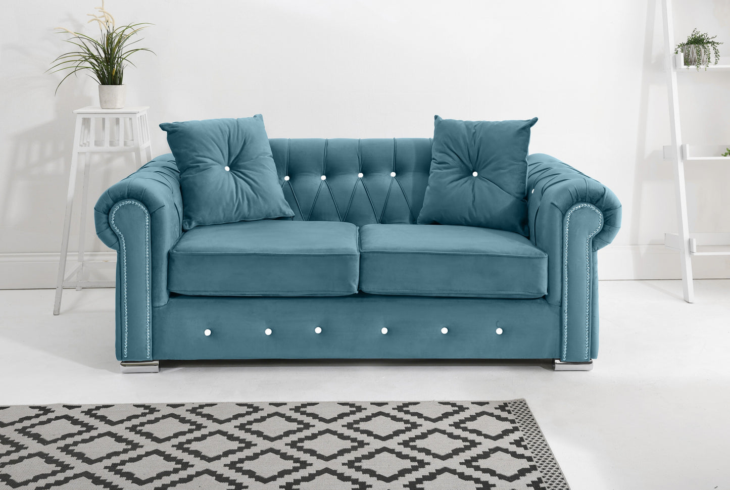 Novara 3+2 Chesterfield + Diamonds