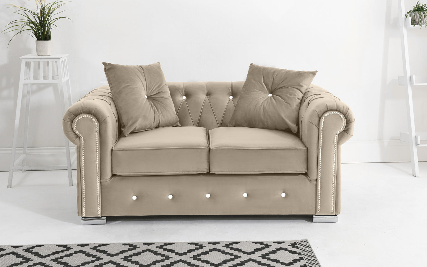 Novara 3+2 Chesterfield + Diamonds
