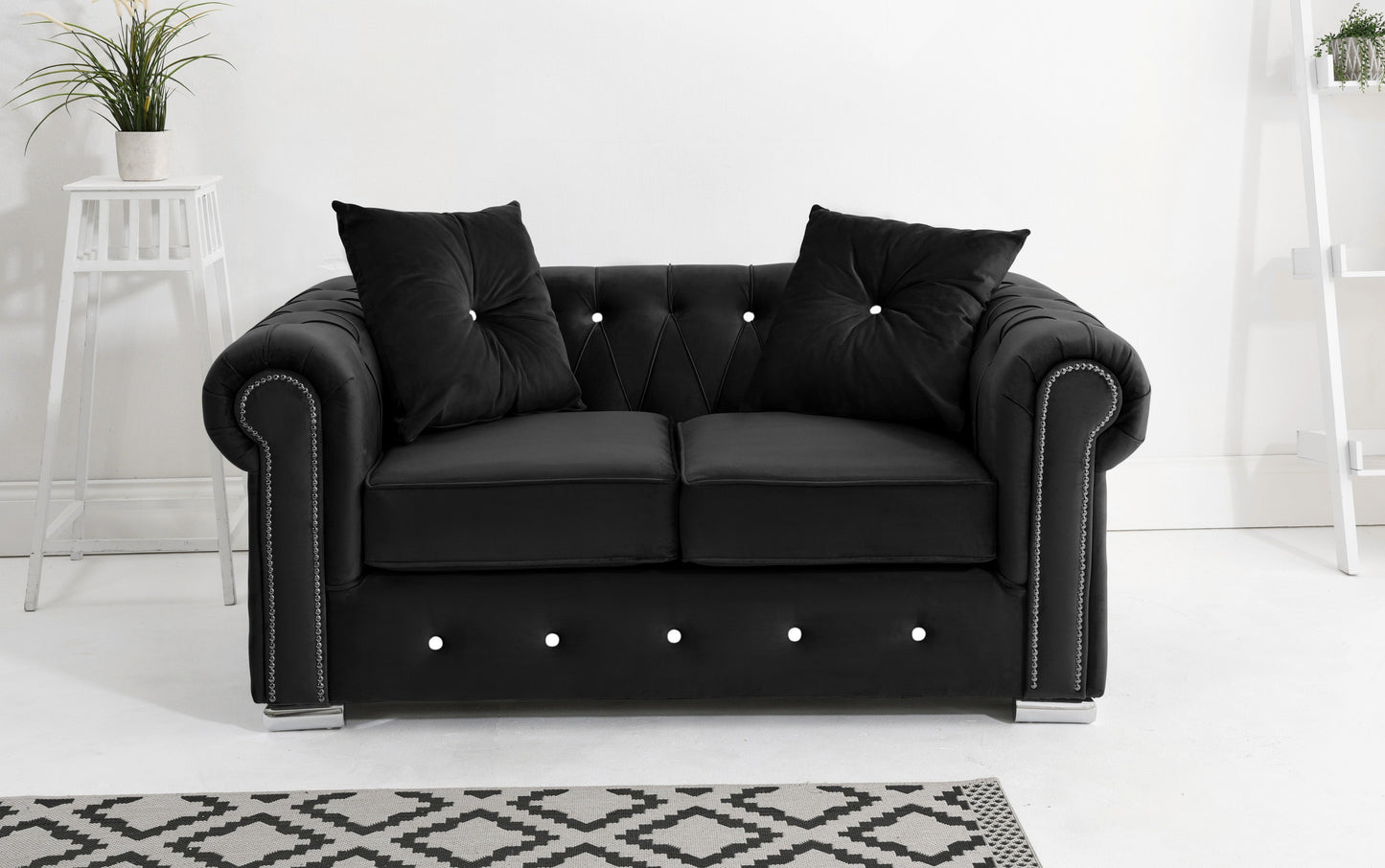 Novara 3+2 Chesterfield + Diamonds