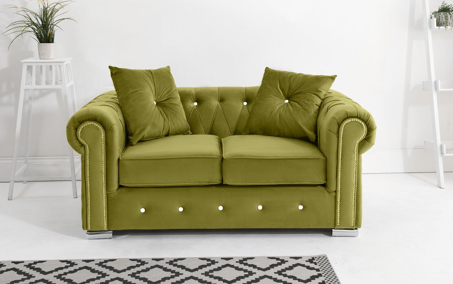Novara 3+2 Chesterfield + Diamonds