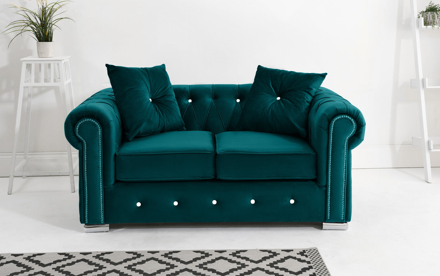 Novara 3+2 Chesterfield + Diamonds