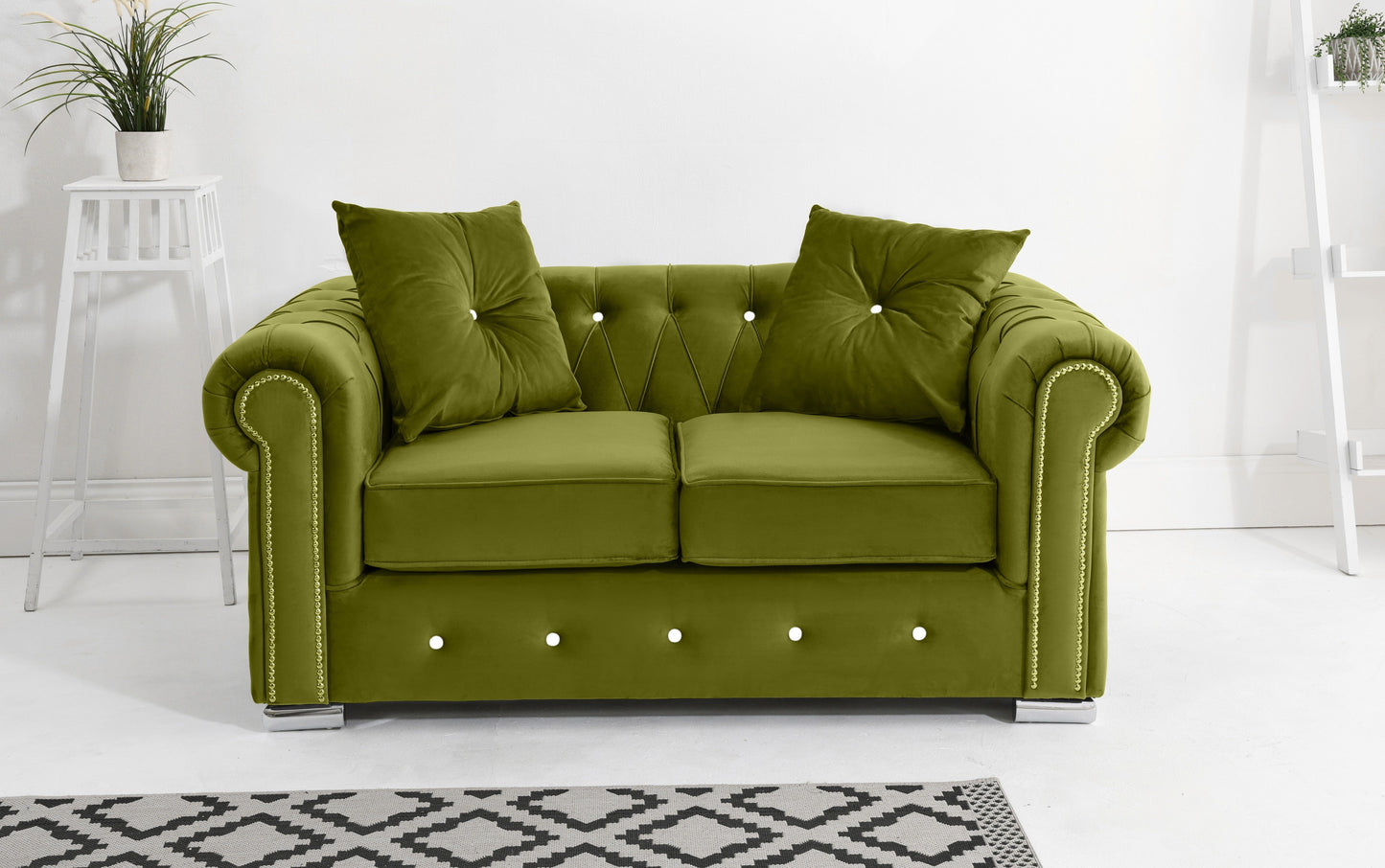 Novara 3+2 Chesterfield + Diamonds