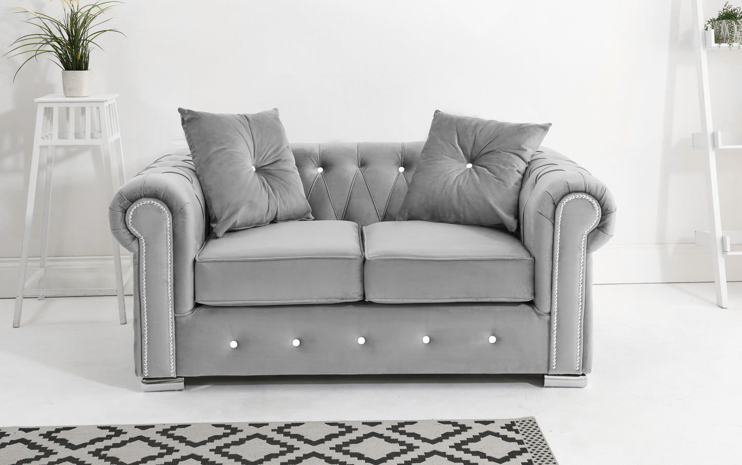Novara 3+2 Chesterfield + Diamonds