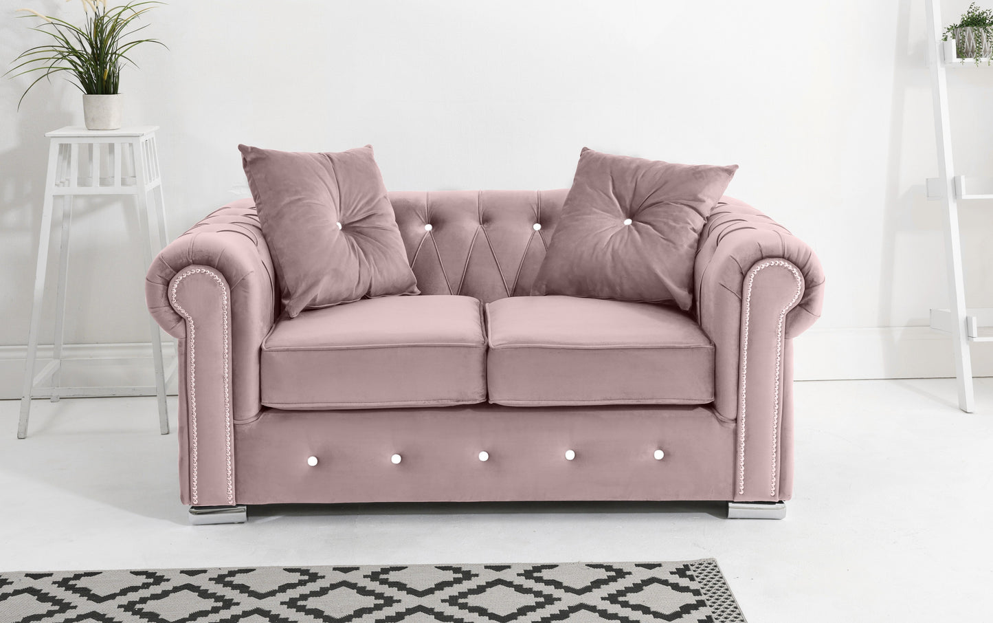 Novara 3+2 Chesterfield + Diamonds