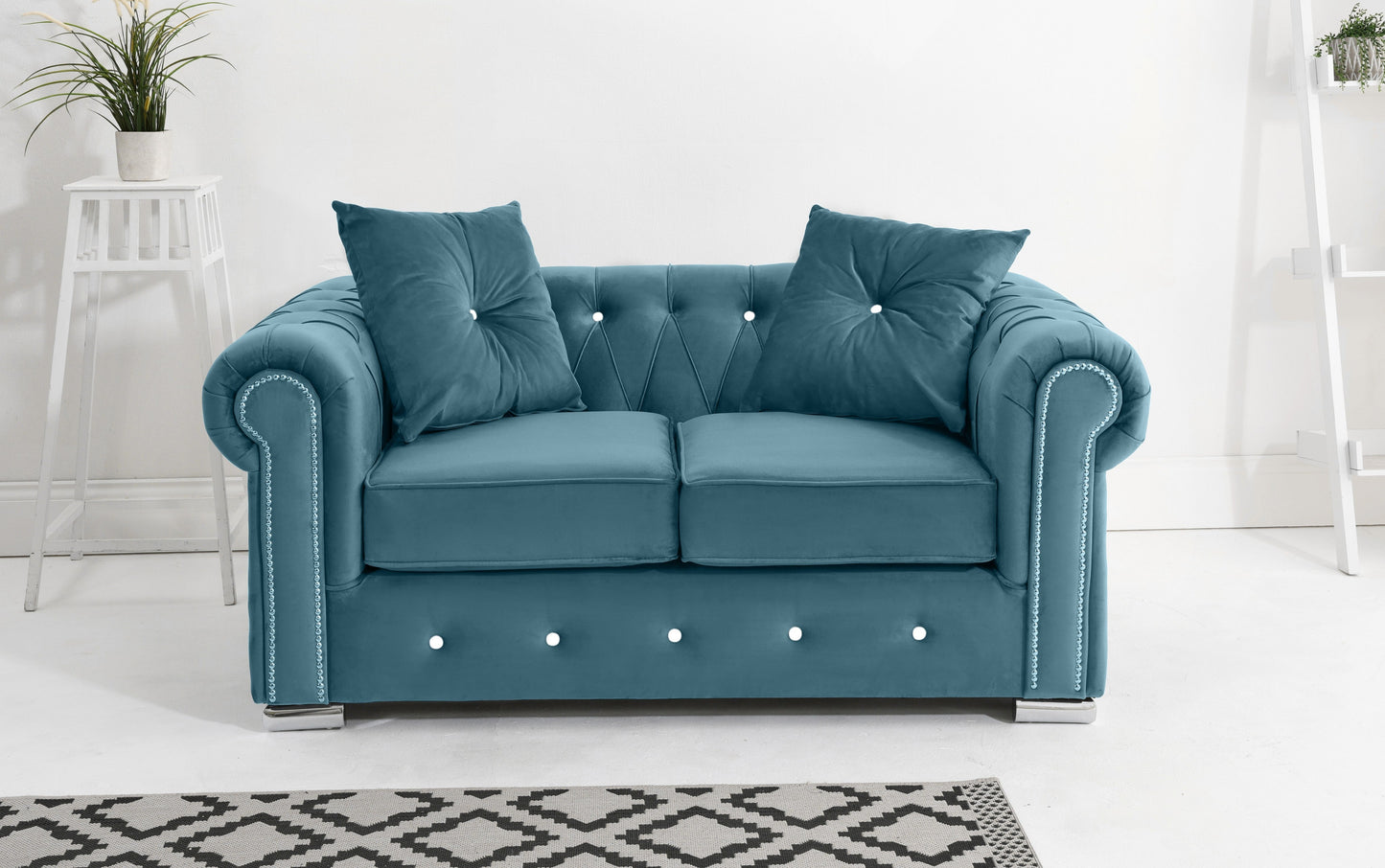 Novara 3+2 Chesterfield + Diamonds