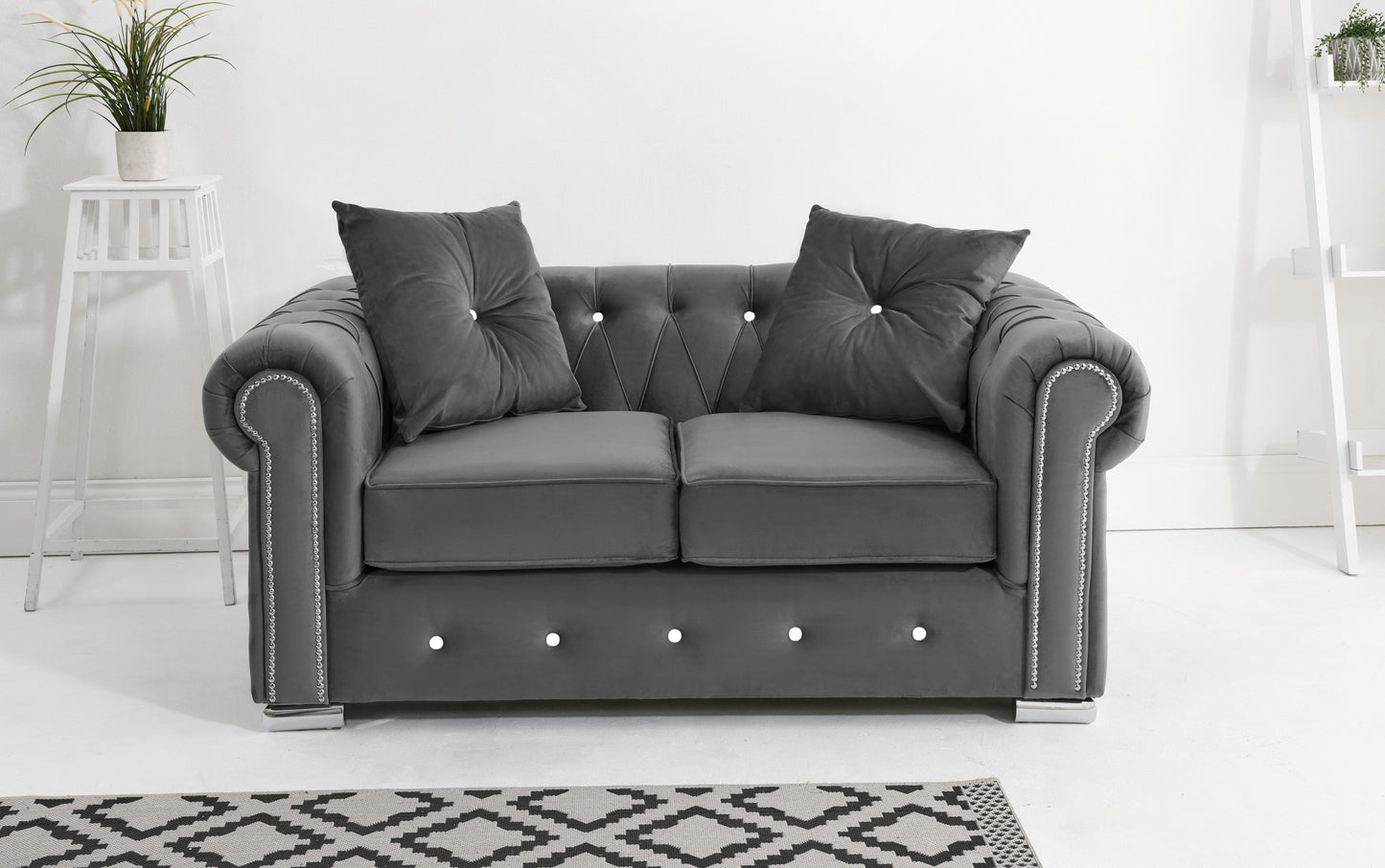Novara 3+2 Chesterfield + Diamonds