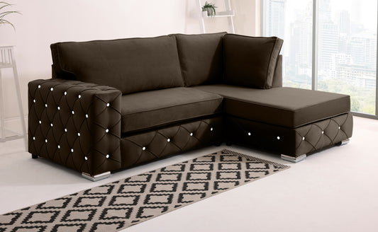 Castro Lounge Fullback - Facing Right + Diamonds - Sofa Scape UK