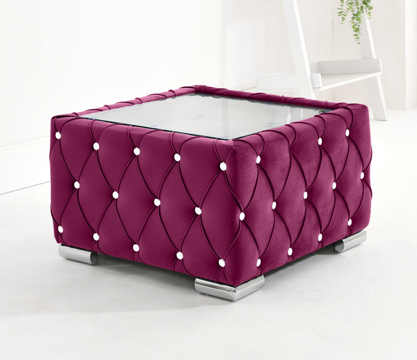 Lucera Plush Corner Scatterback + Diamonds