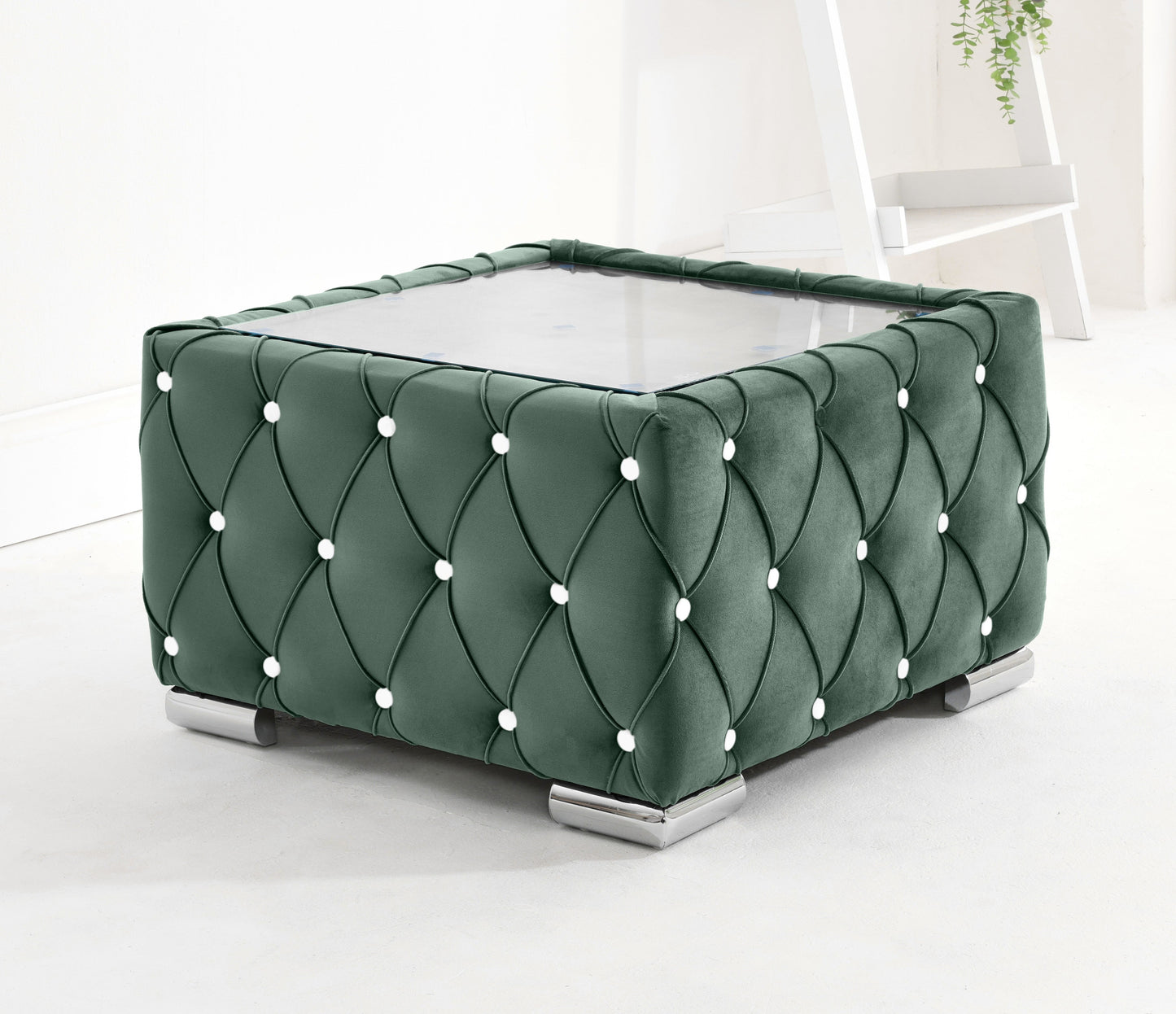 Lucera Plush Corner Scatterback + Diamonds