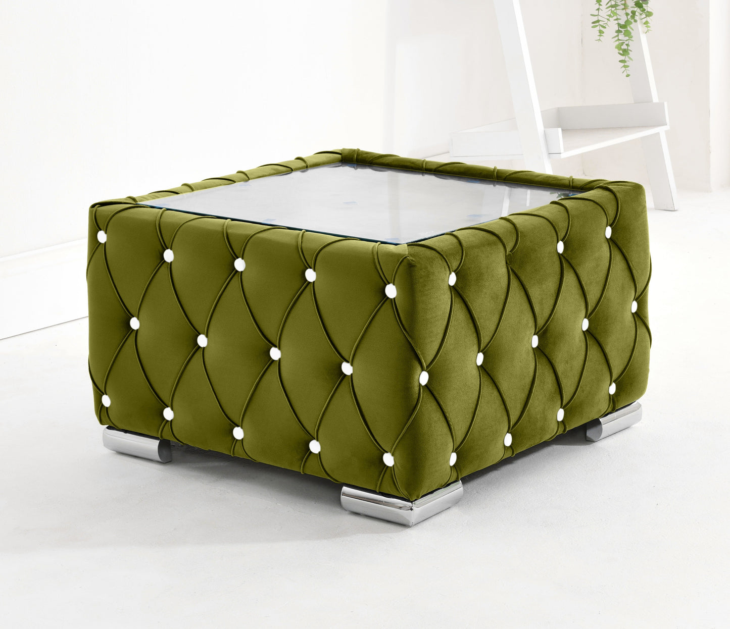 Lucera Plush Corner Scatterback + Diamonds