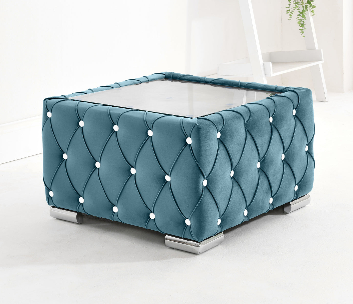 Lucera Plush Corner Scatterback + Diamonds