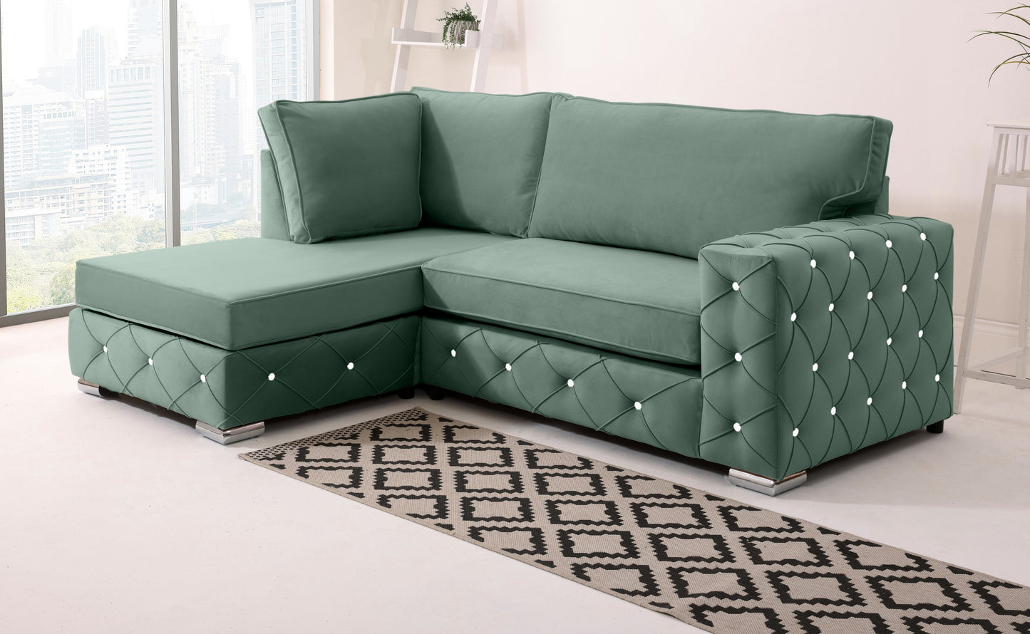 Castro Lounge Fullback - Facing Left + Diamonds
