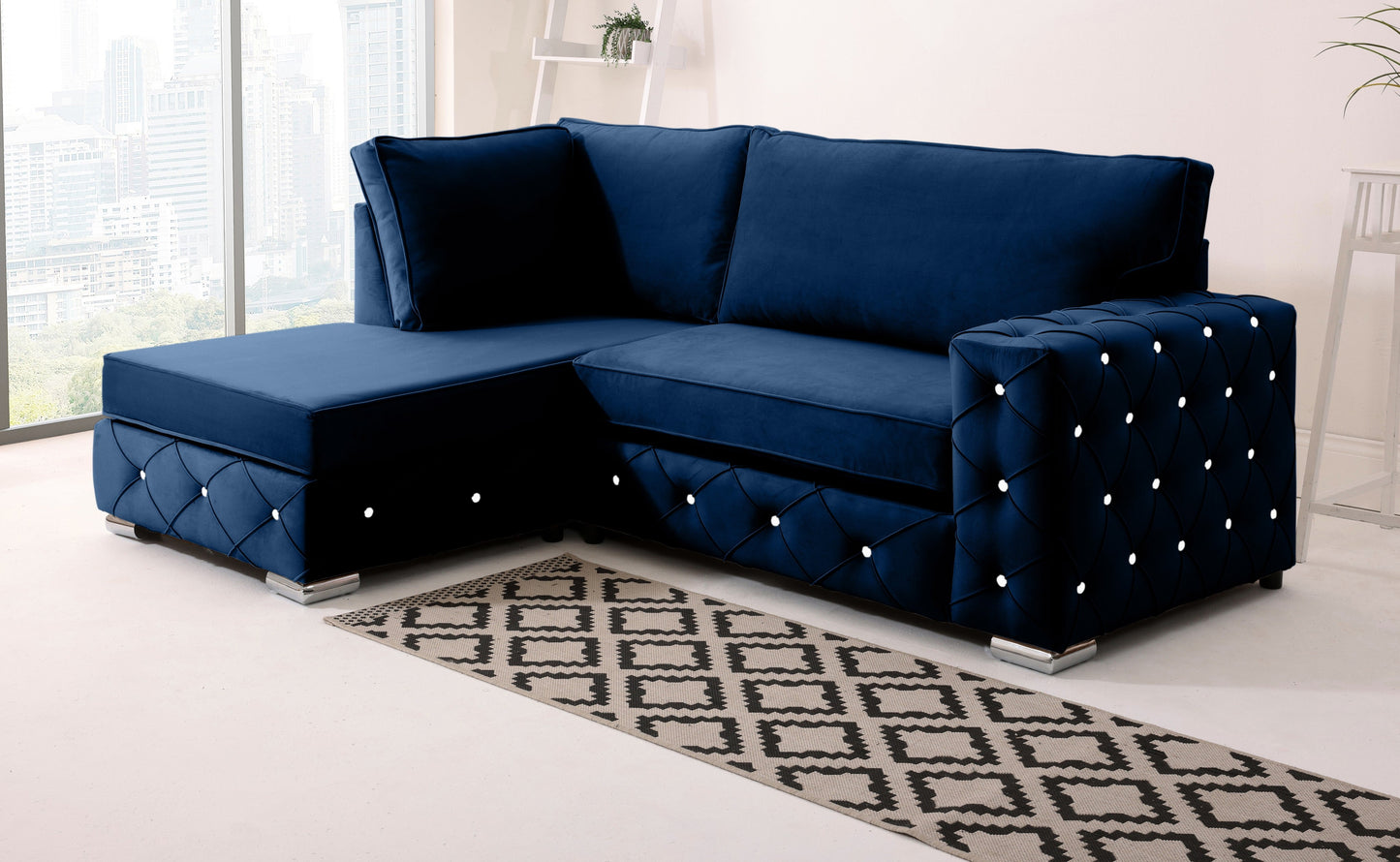 Castro Lounge Fullback - Facing Left + Diamonds