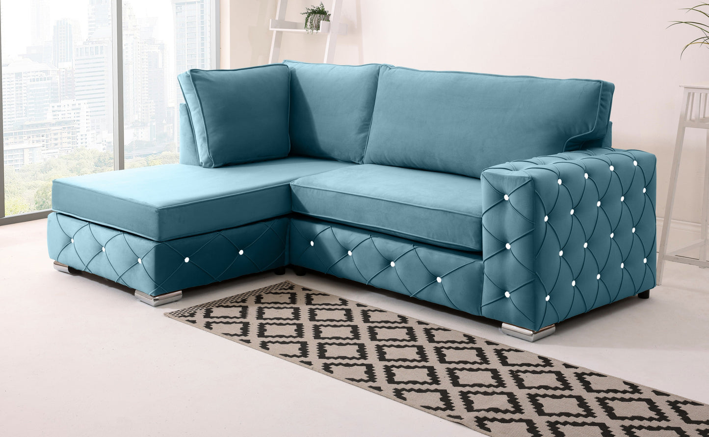 Castro Lounge Fullback - Facing Left + Diamonds