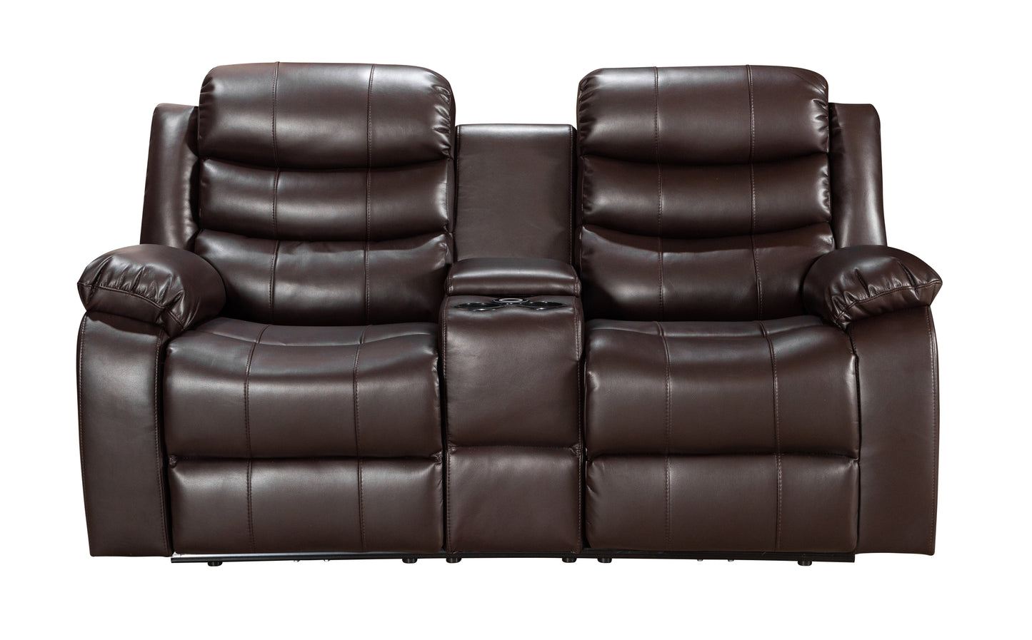 2 Seater AureliaLeather Electric Recliner - Sofa Scape UK