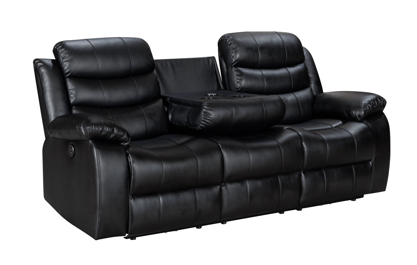 3 Seater AureliaLeather Electric Recliner