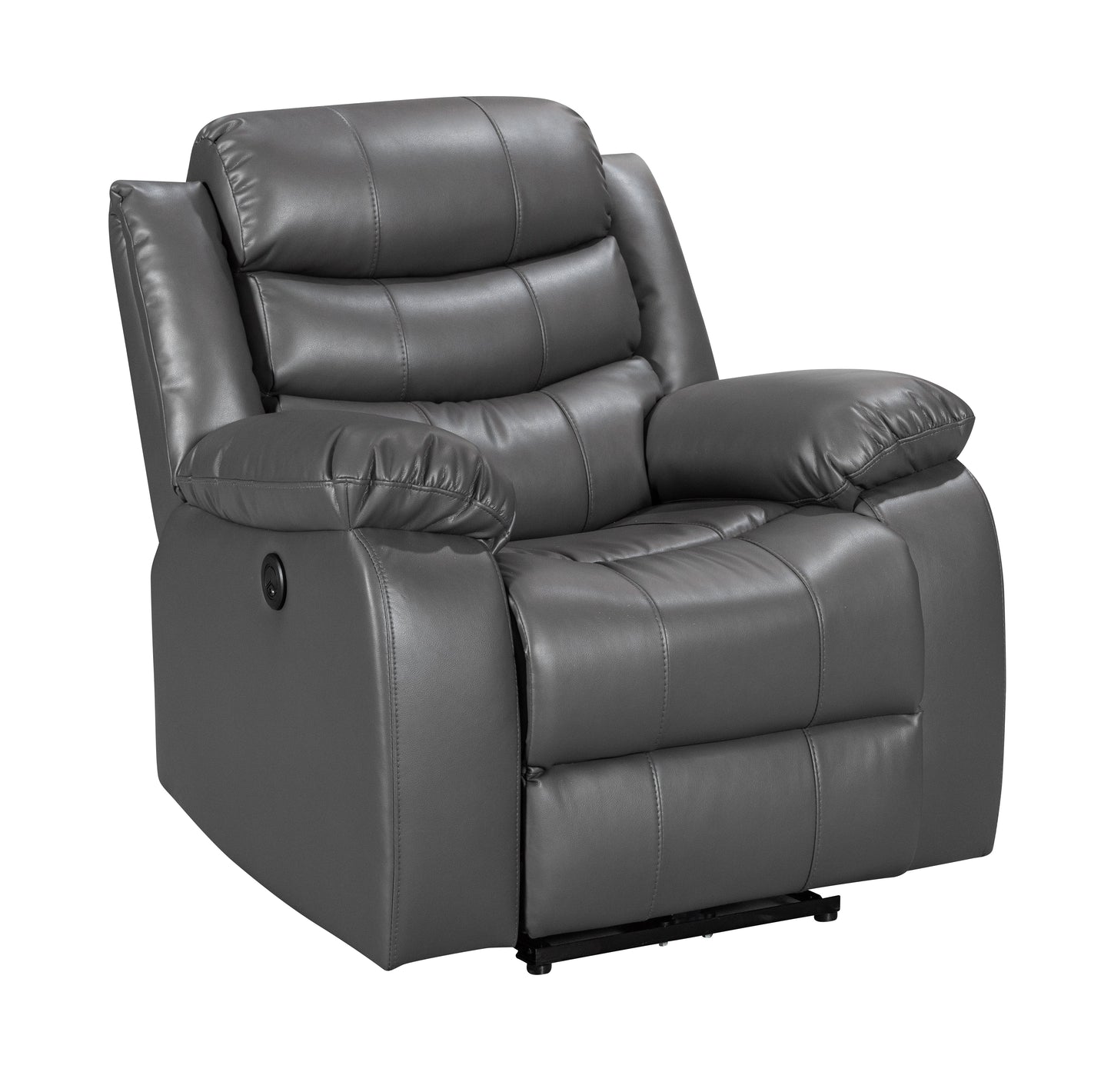 2 Seater AureliaLeather Electric Recliner - Sofa Scape UK