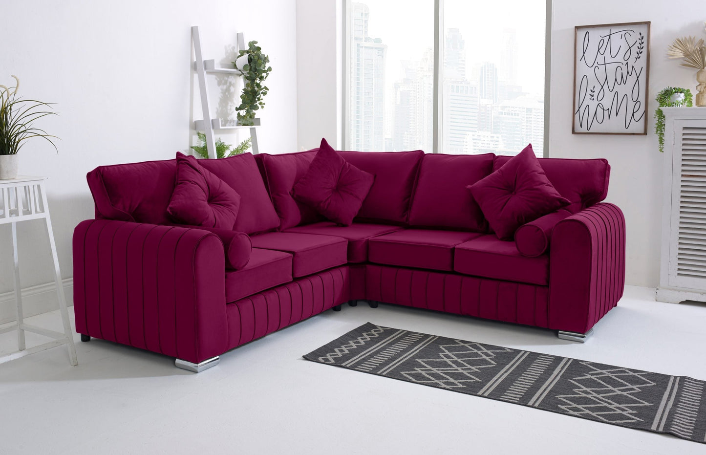 Serena Corner Fullback - 2c2 + Extra Cushions