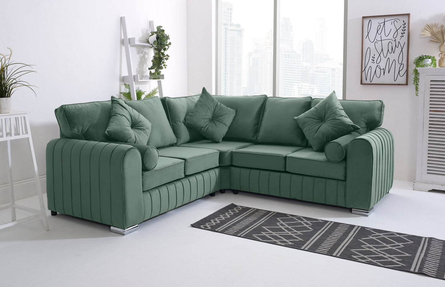 Serena Corner Fullback - 2c2 + Extra Cushions