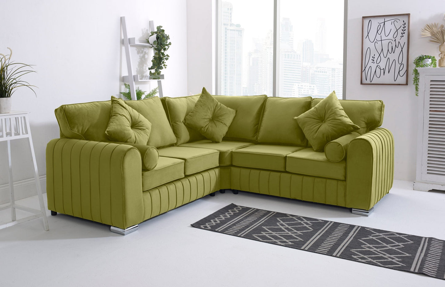 Serena Corner Fullback - 2c2 + Extra Cushions