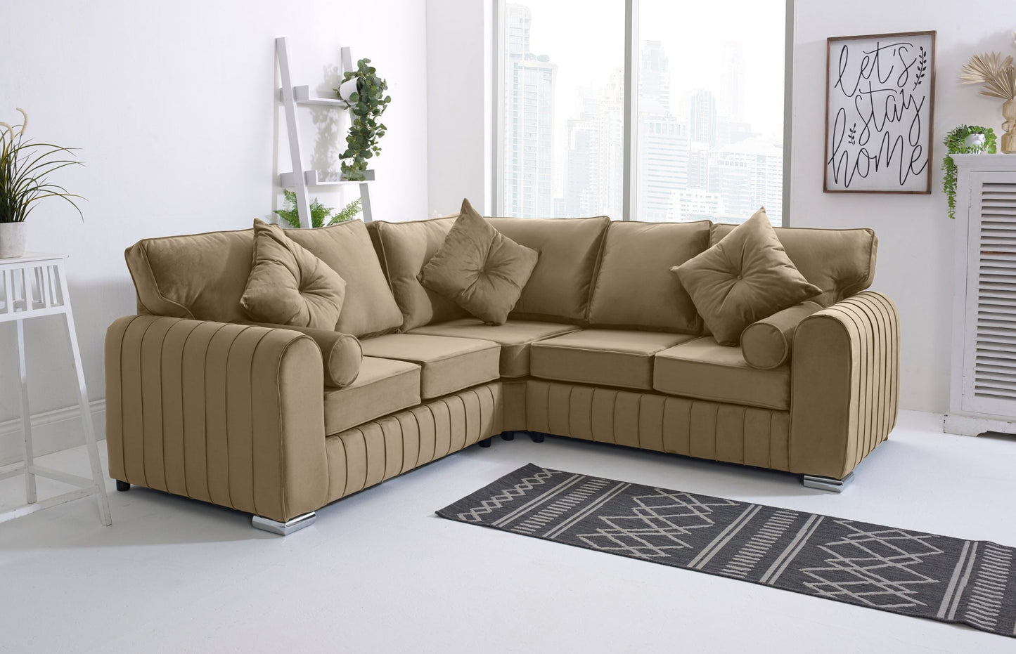 Serena Corner Fullback - 2c2 + Extra Cushions